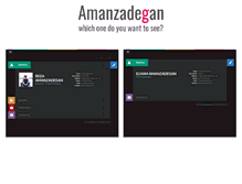 Tablet Screenshot of amanzade.com